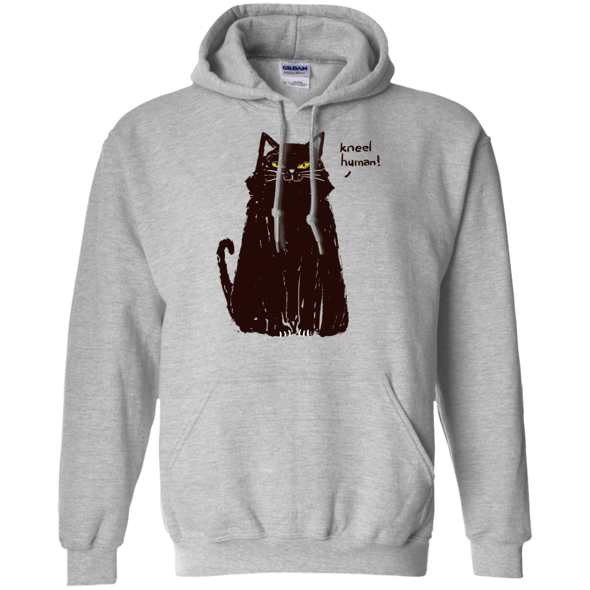 Sweatshirts Sport Grey / S Kneel Human! Pullover Hoodie