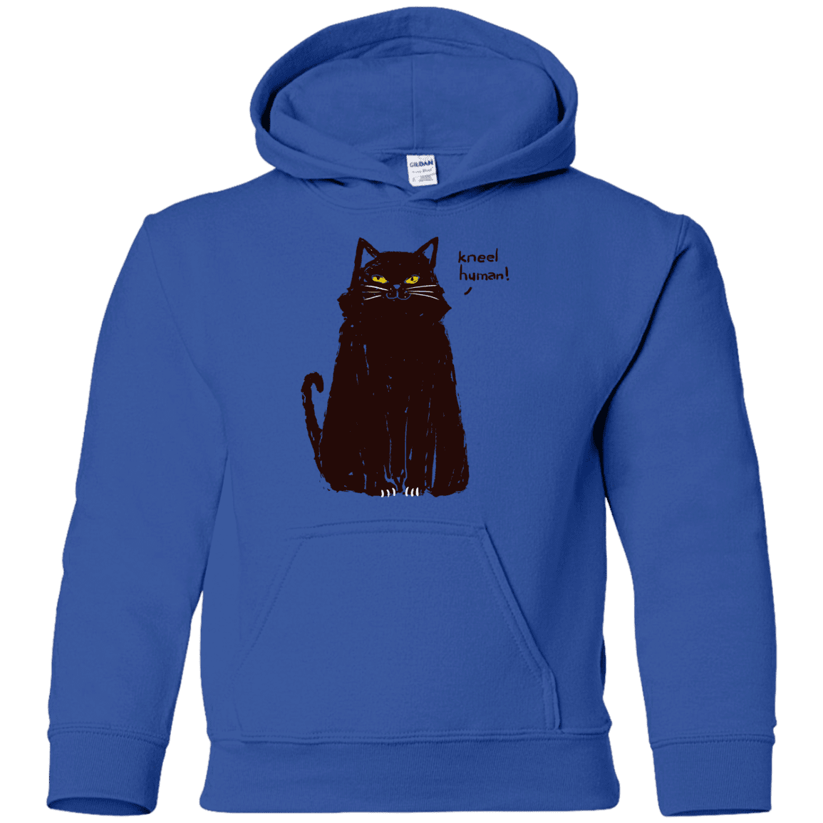 Sweatshirts Royal / YS Kneel Human! Youth Hoodie