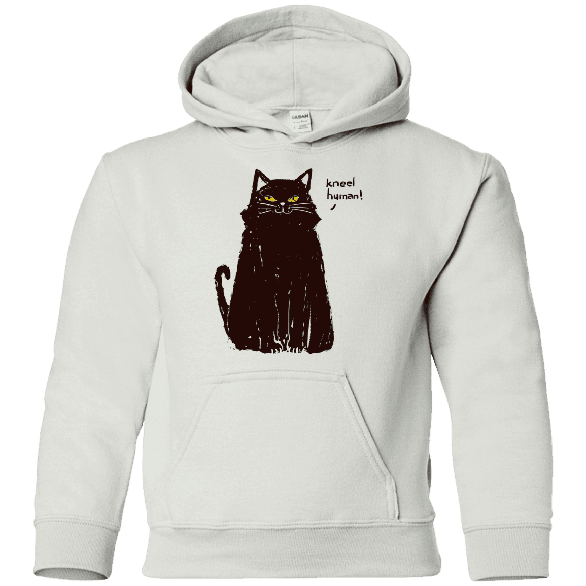 Sweatshirts White / YS Kneel Human! Youth Hoodie