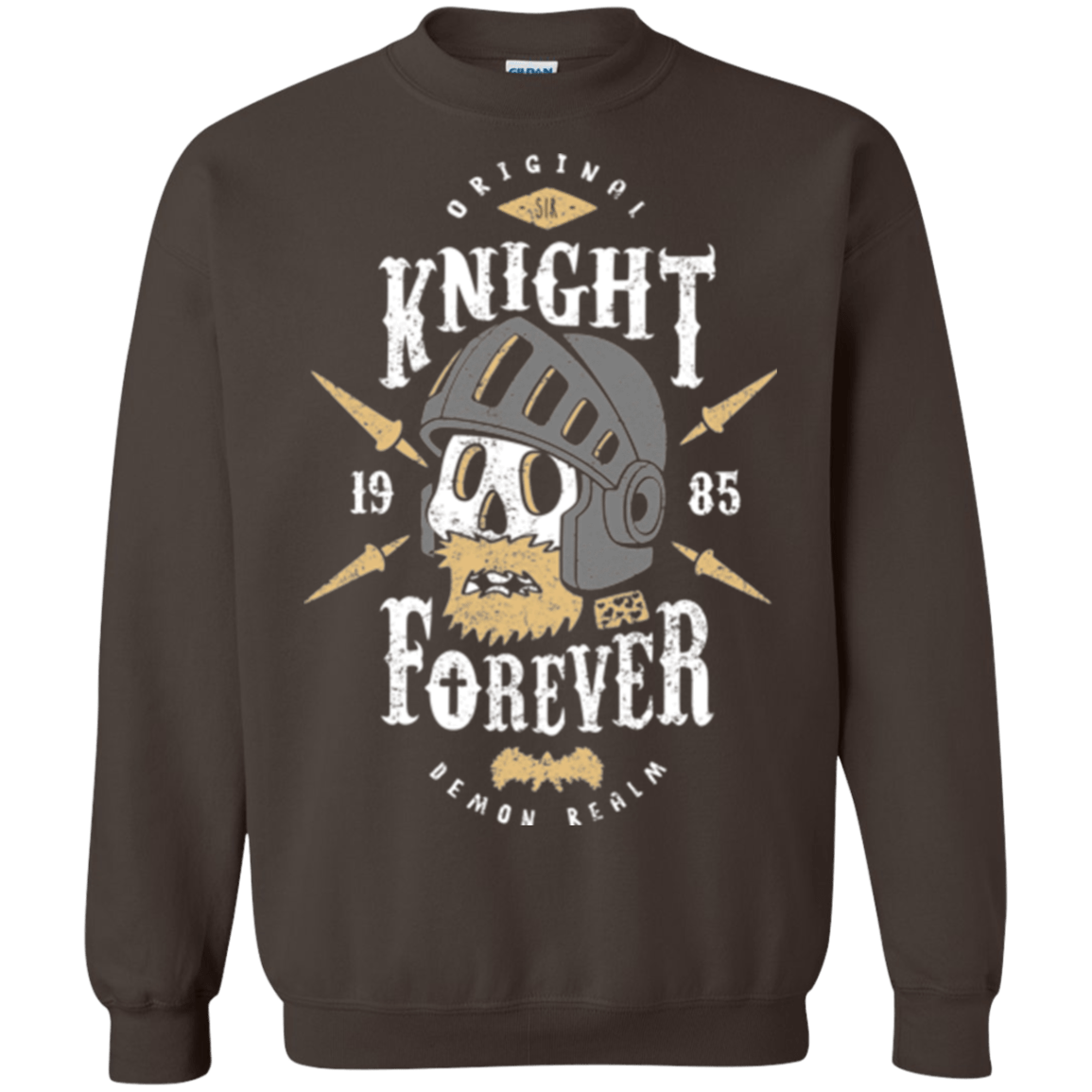 Sweatshirts Dark Chocolate / Small Knight Forever Crewneck Sweatshirt