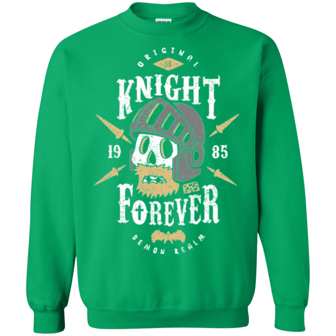 Sweatshirts Irish Green / Small Knight Forever Crewneck Sweatshirt