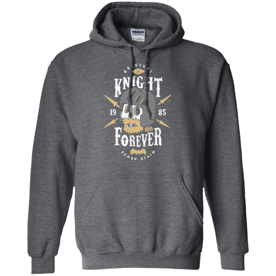 Sweatshirts Dark Heather / Small Knight Forever Pullover Hoodie