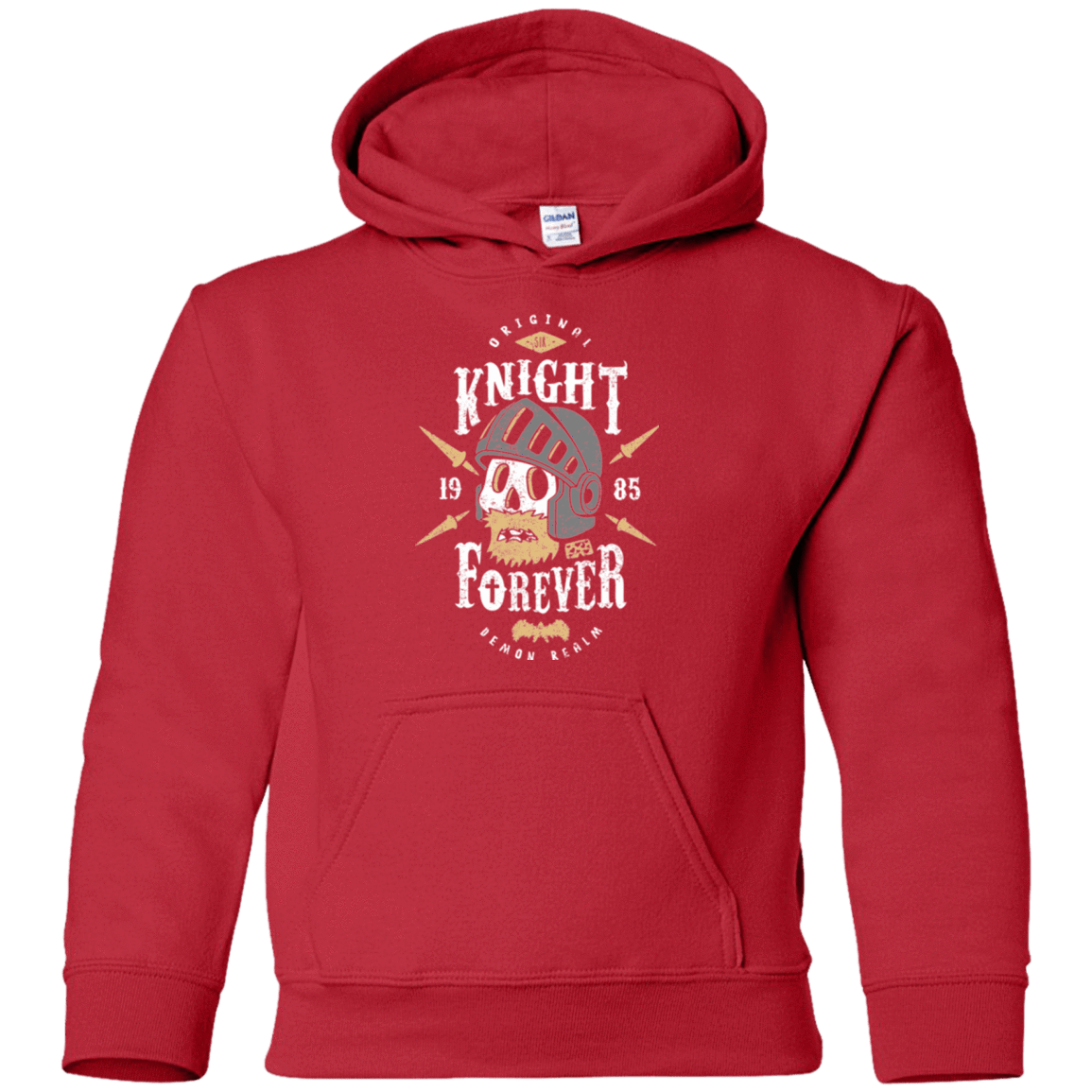 Sweatshirts Red / YS Knight Forever Youth Hoodie