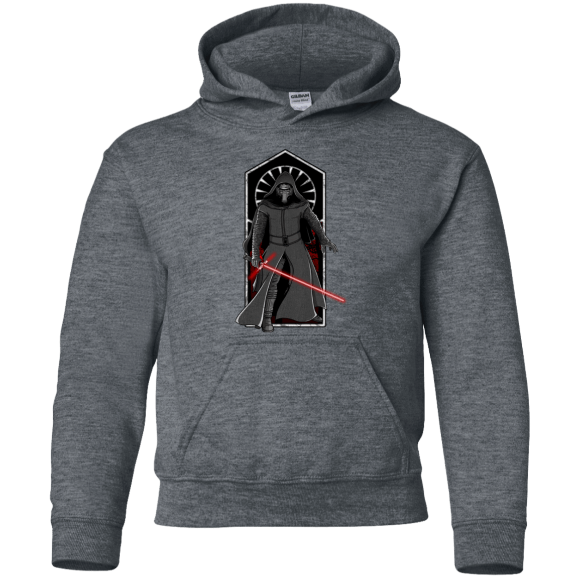 Sweatshirts Dark Heather / YS Knight of Ren Youth Hoodie