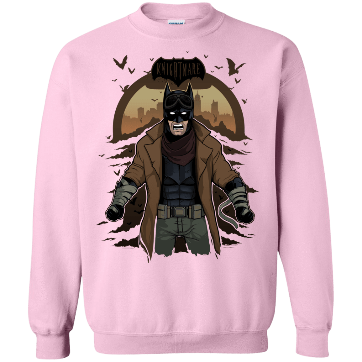 Sweatshirts Light Pink / Small Knightmare Crewneck Sweatshirt
