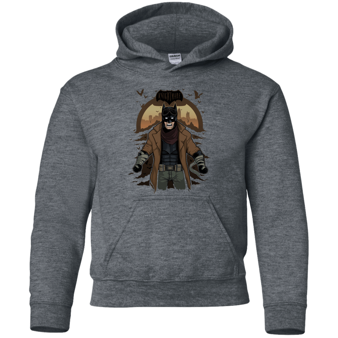 Sweatshirts Dark Heather / YS Knightmare Youth Hoodie