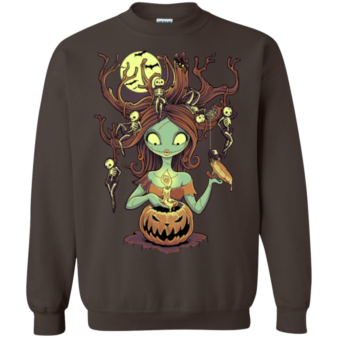 Sweatshirts Dark Chocolate / Small Knotty Nightmare Crewneck Sweatshirt
