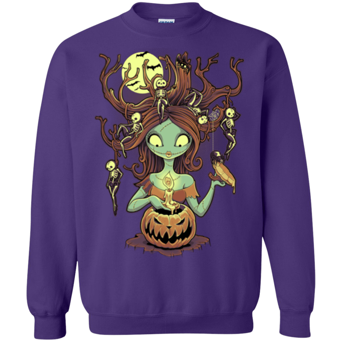 Sweatshirts Purple / Small Knotty Nightmare Crewneck Sweatshirt