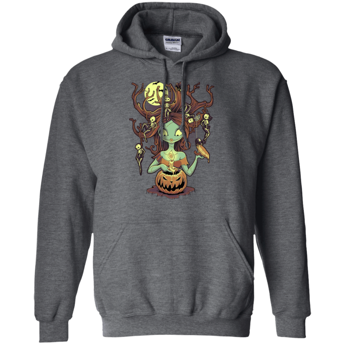 Sweatshirts Dark Heather / Small Knotty Nightmare Pullover Hoodie
