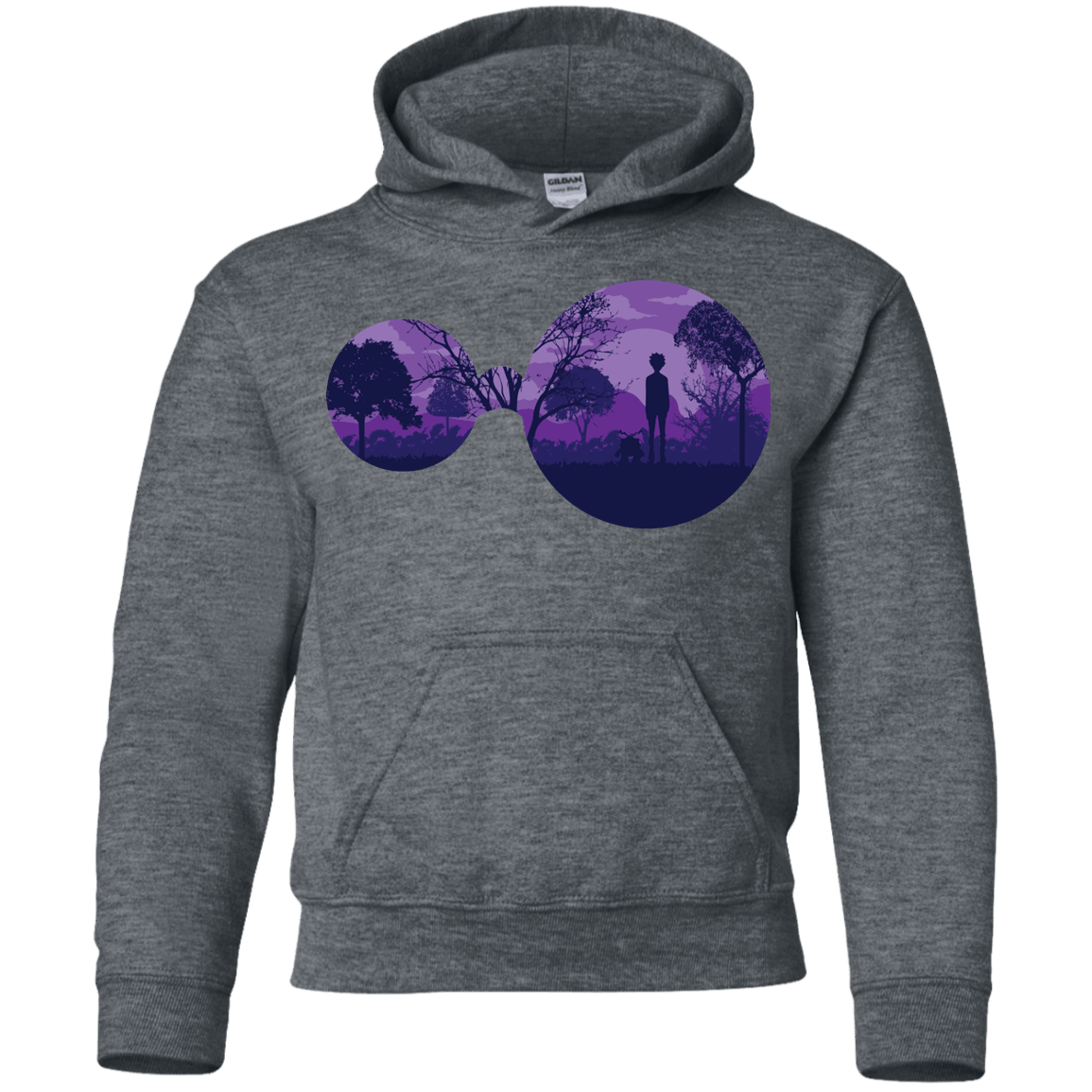 Sweatshirts Dark Heather / YS Knowledge Youth Hoodie