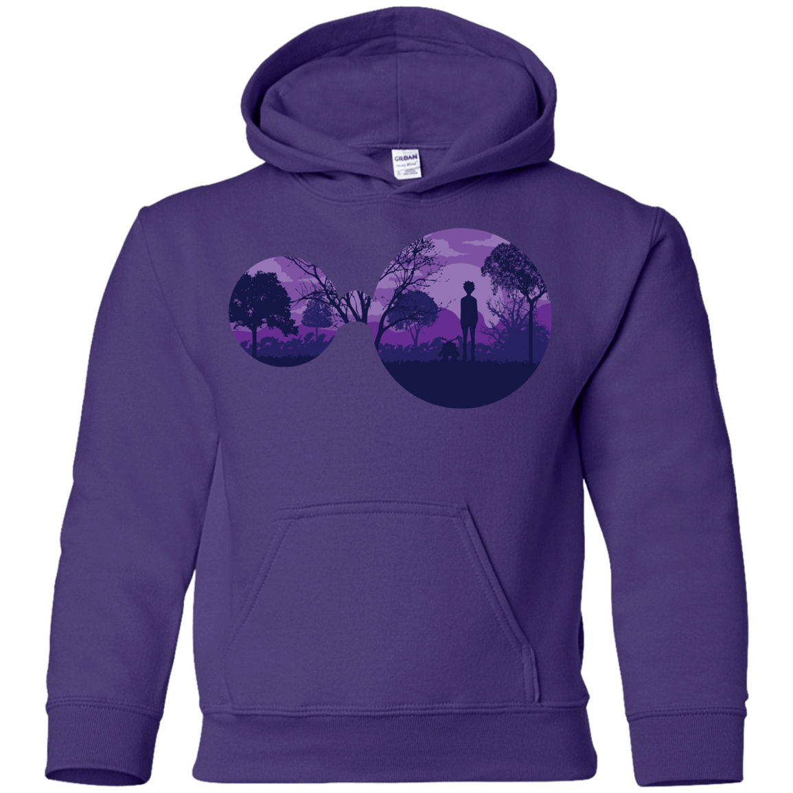 Sweatshirts Purple / YS Knowledge Youth Hoodie