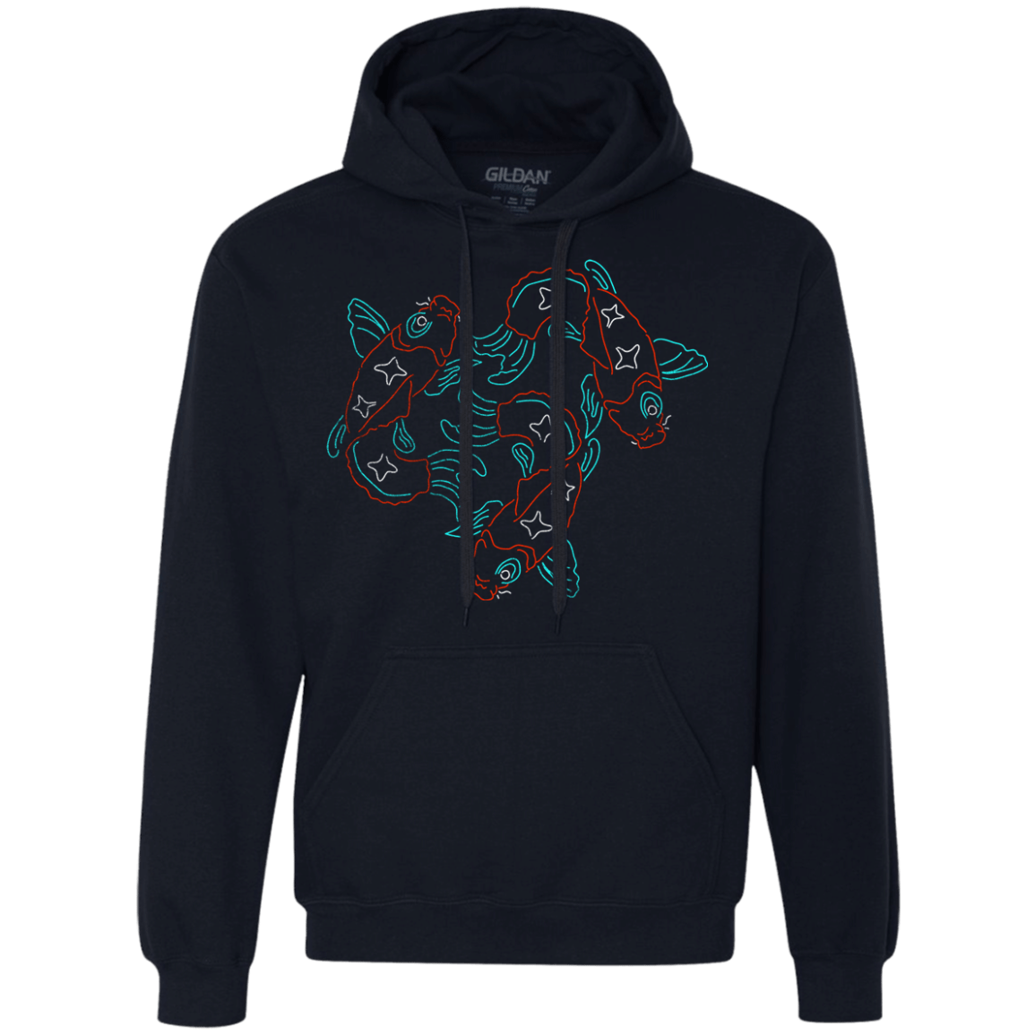 Sweatshirts Navy / S Koi Koi Premium Fleece Hoodie