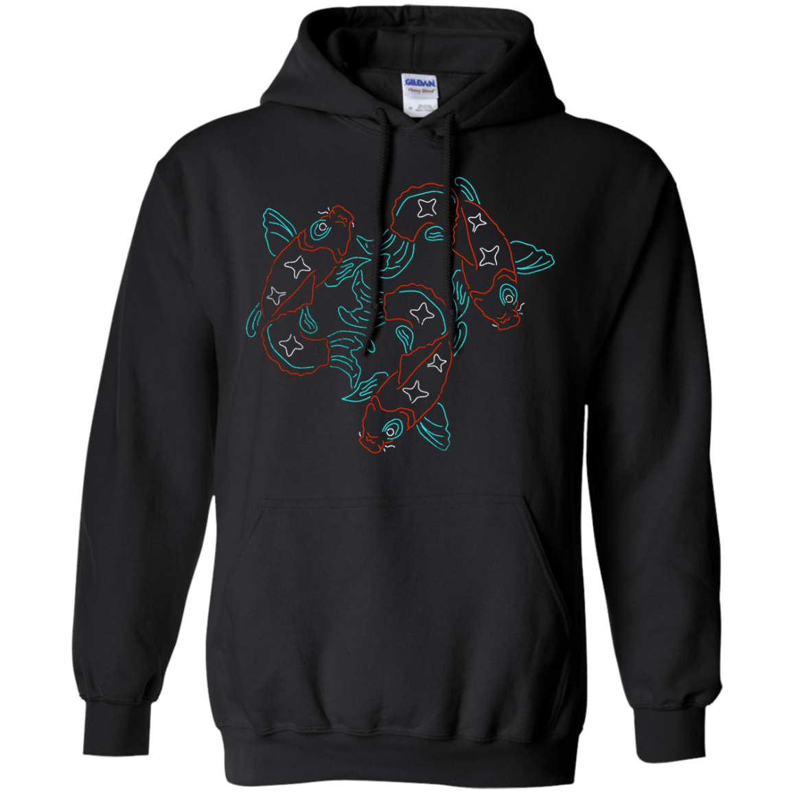 Sweatshirts Black / S Koi Koi Pullover Hoodie