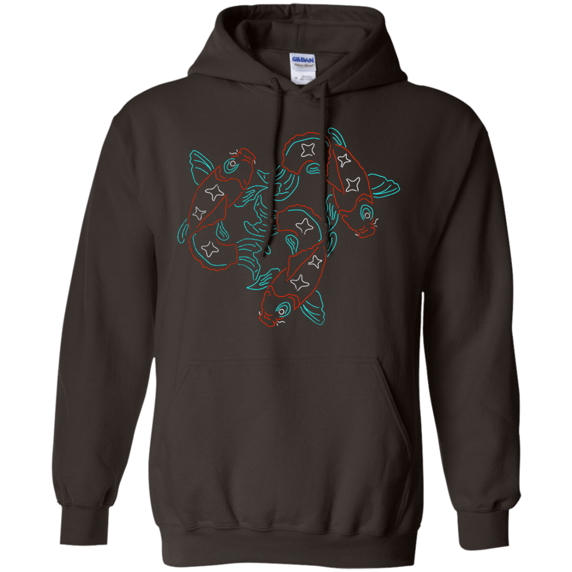 Sweatshirts Dark Chocolate / S Koi Koi Pullover Hoodie