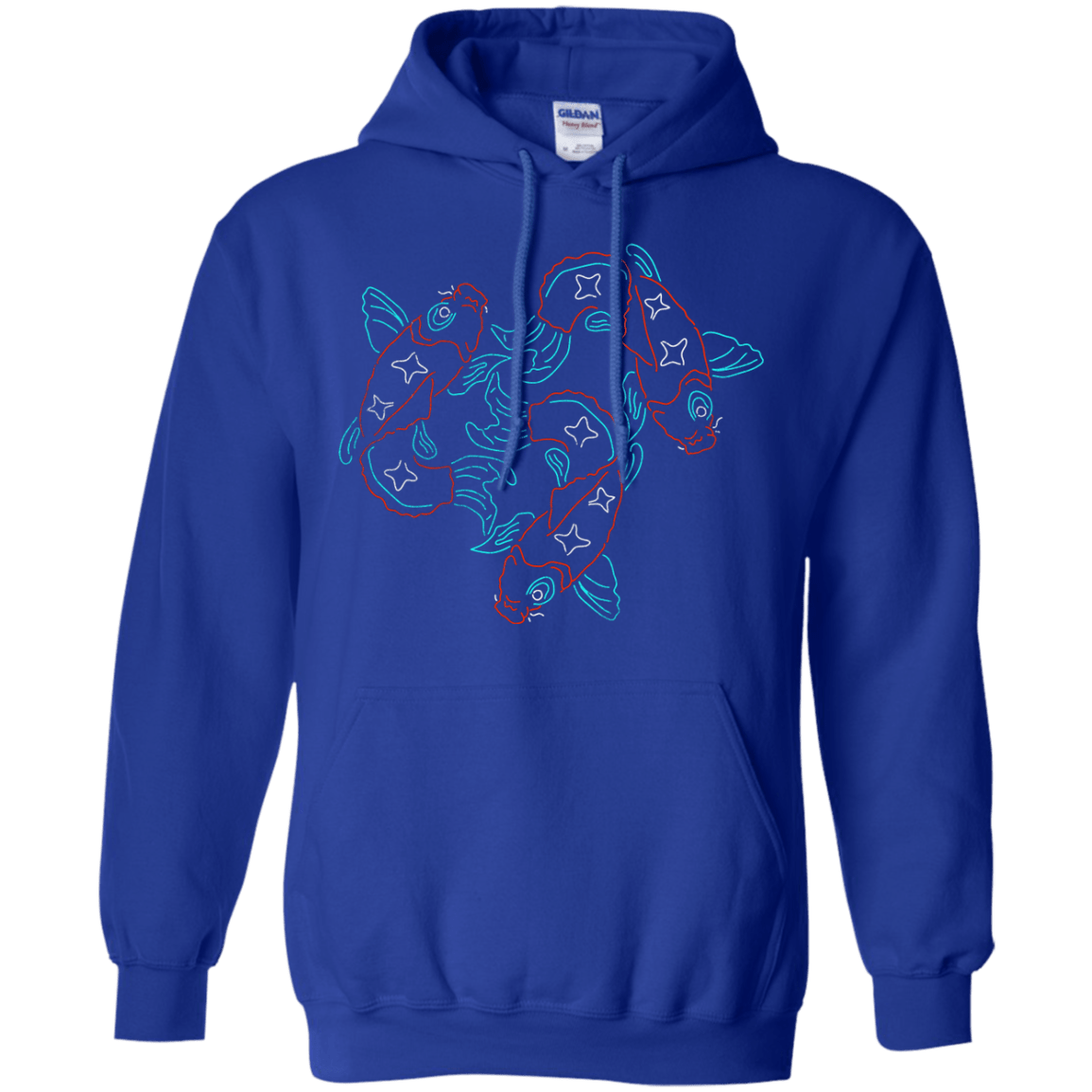 Sweatshirts Royal / S Koi Koi Pullover Hoodie