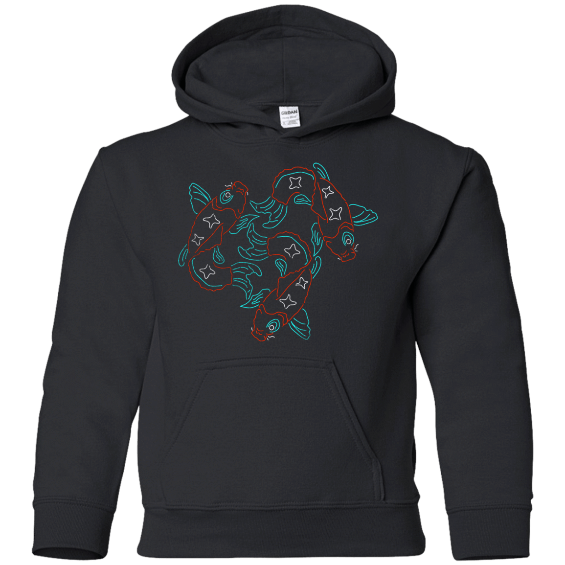 Sweatshirts Black / YS Koi Koi Youth Hoodie