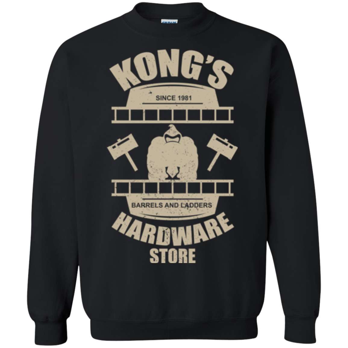 Sweatshirts Black / Small Kongs Hardware Store Crewneck Sweatshirt