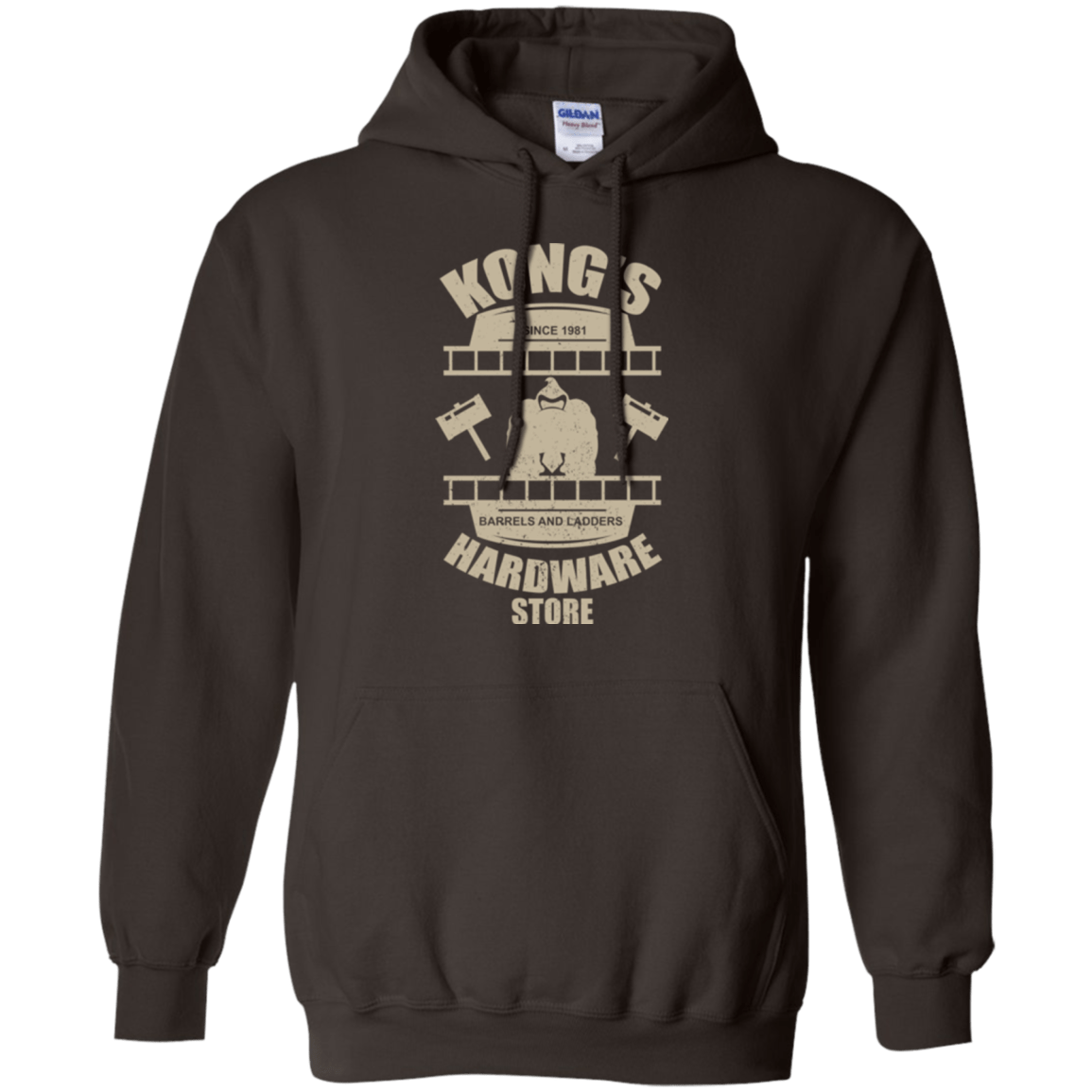 Sweatshirts Dark Chocolate / Small Kongs Hardware Store Pullover Hoodie