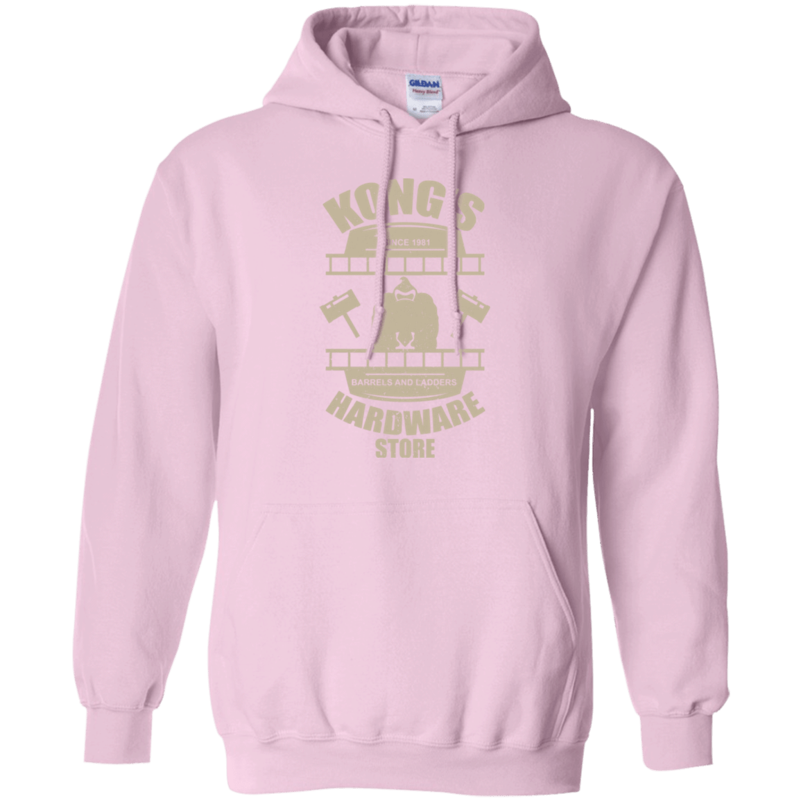Sweatshirts Light Pink / Small Kongs Hardware Store Pullover Hoodie