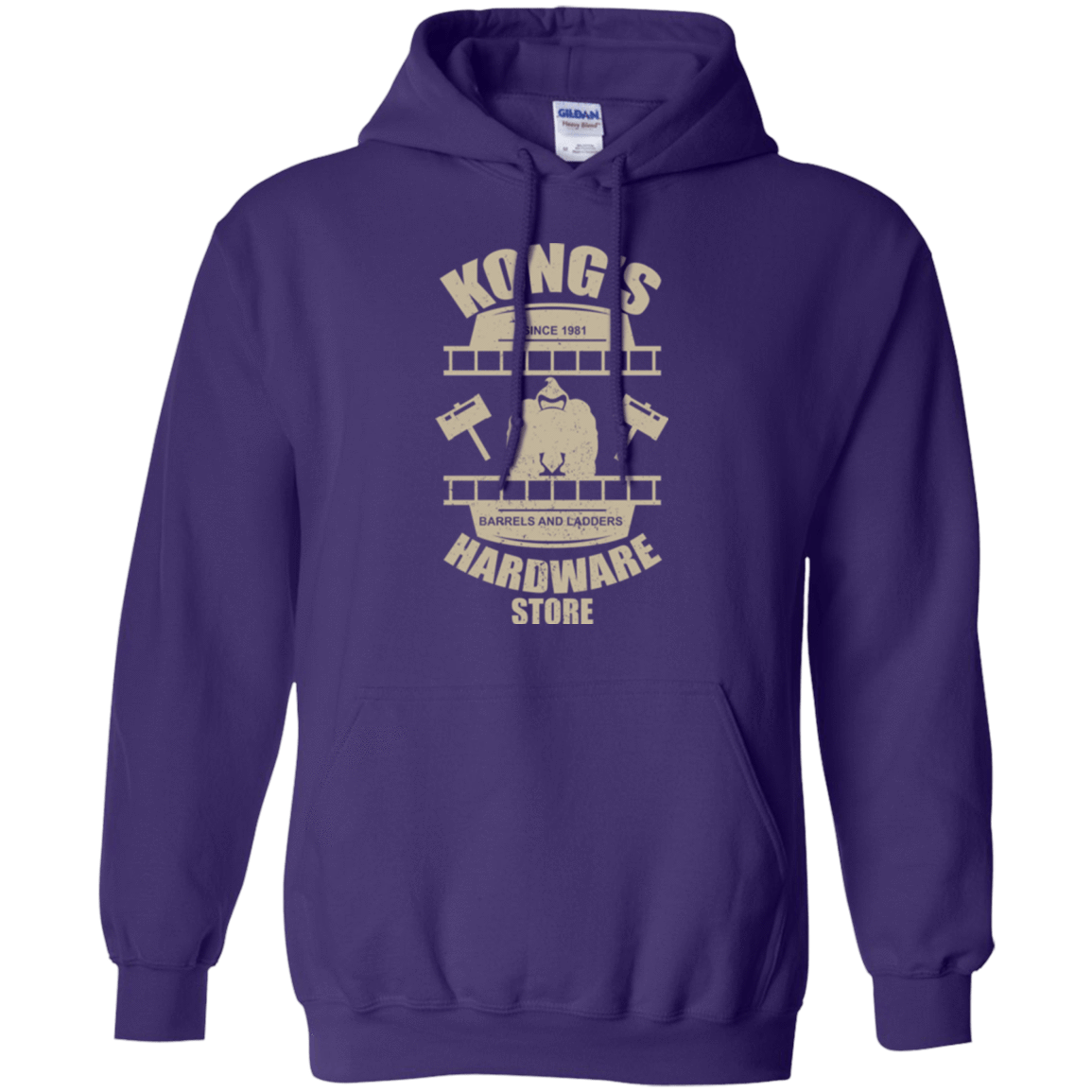 Sweatshirts Purple / Small Kongs Hardware Store Pullover Hoodie