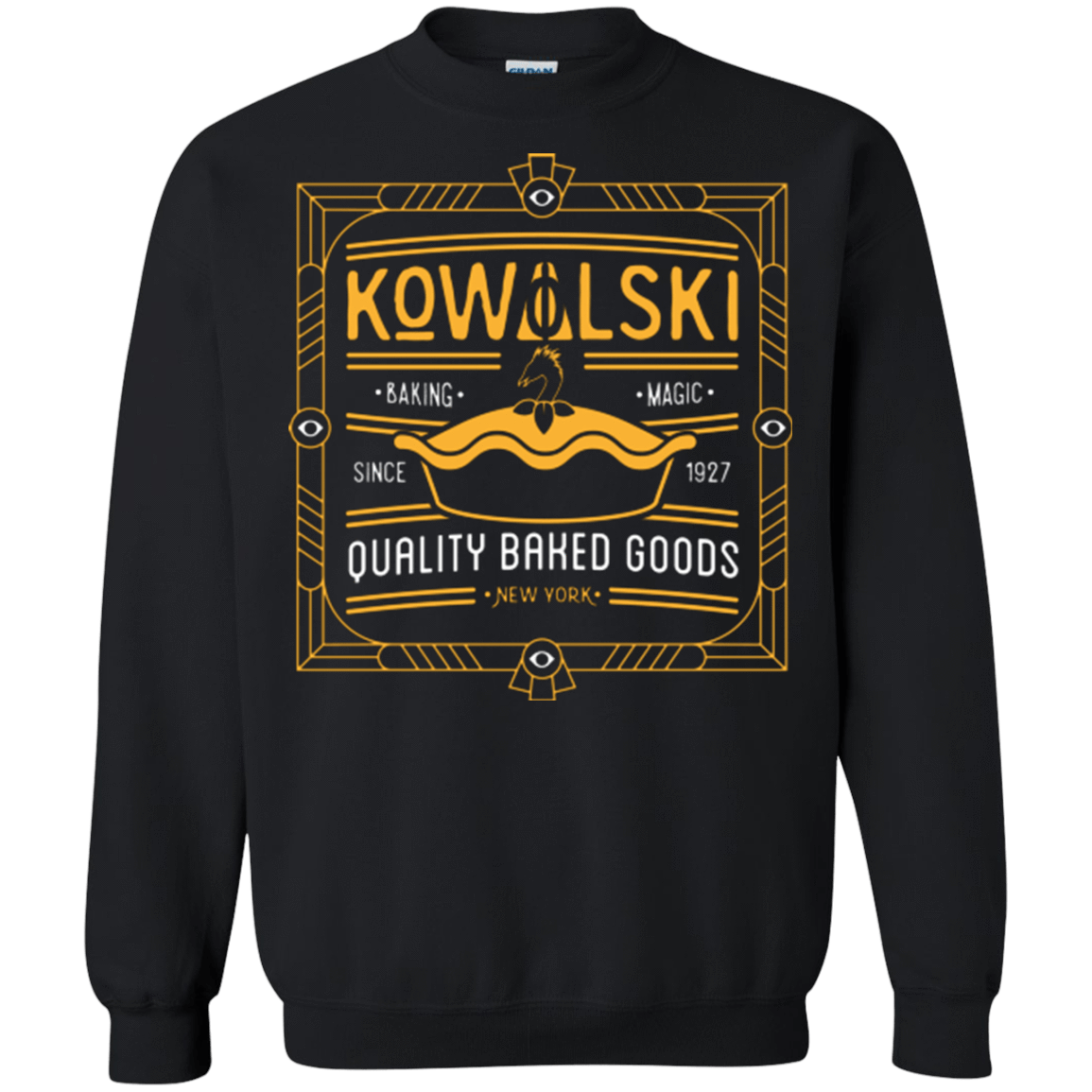 Sweatshirts Black / Small Kowalski Quality Baked Goods Fantastic Beasts Crewneck Sweatshirt