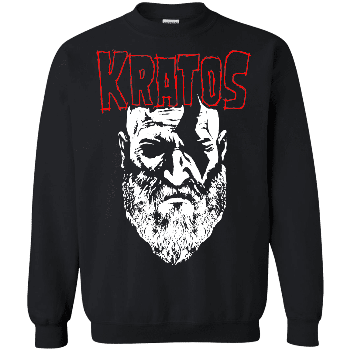 Sweatshirts Black / S Kratos Danzig Crewneck Sweatshirt