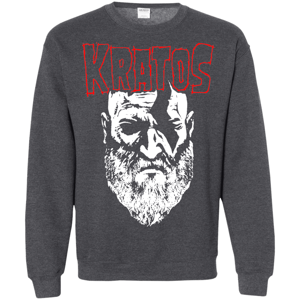 Sweatshirts Dark Heather / S Kratos Danzig Crewneck Sweatshirt