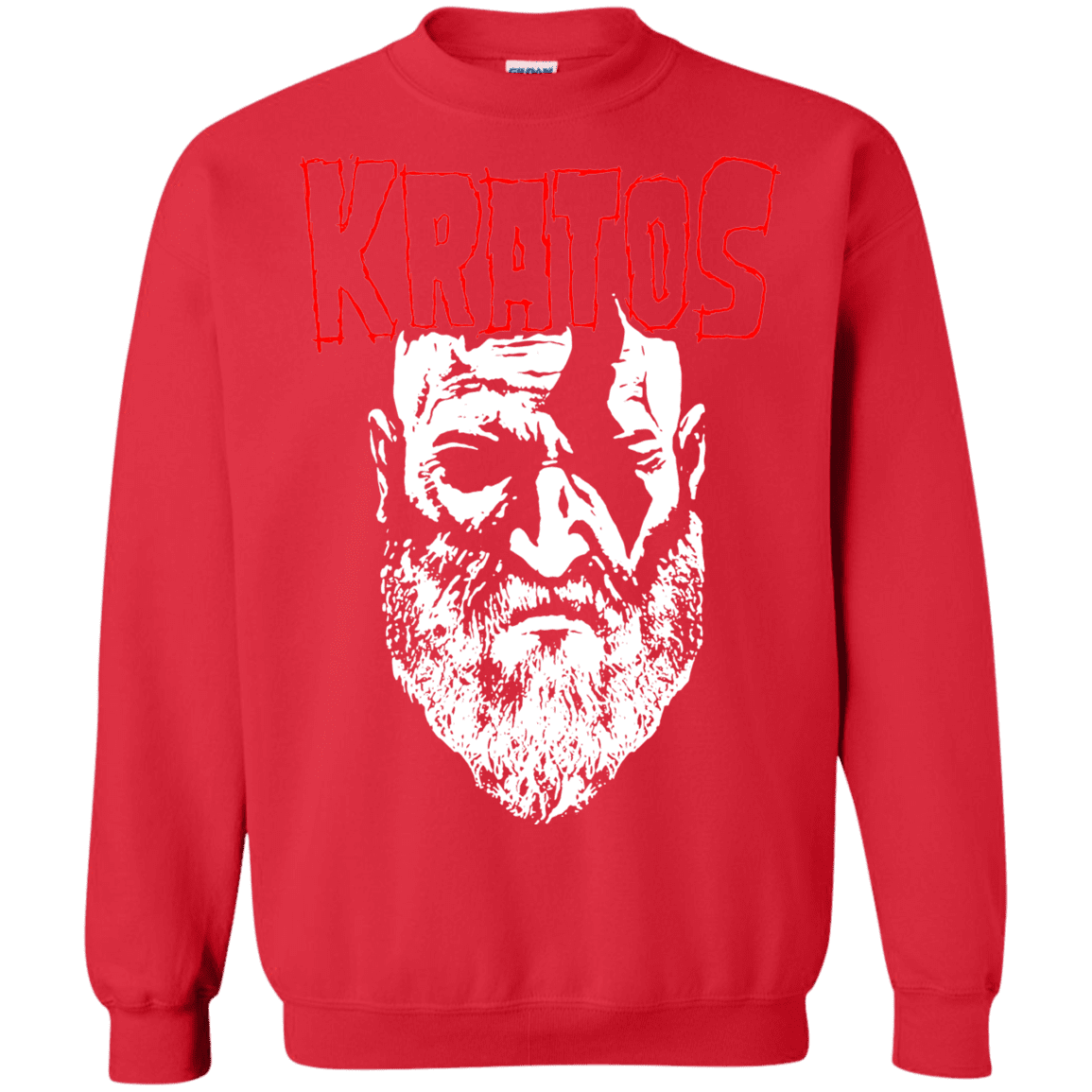 Sweatshirts Red / S Kratos Danzig Crewneck Sweatshirt