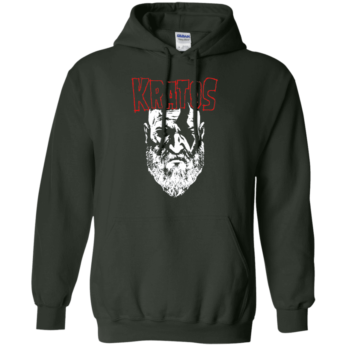 Sweatshirts Forest Green / S Kratos Danzig Pullover Hoodie