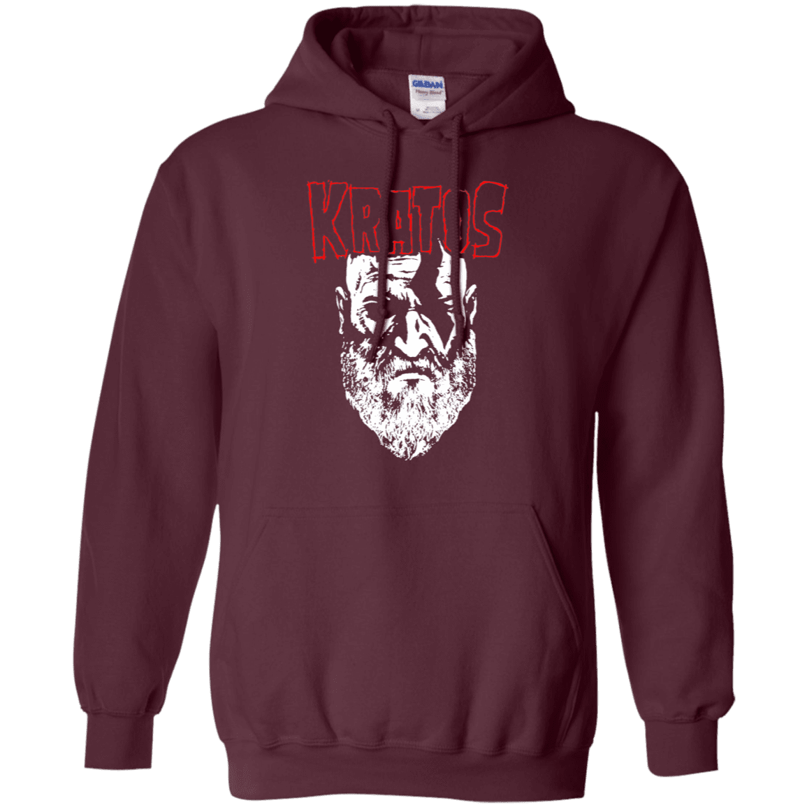 Sweatshirts Maroon / S Kratos Danzig Pullover Hoodie