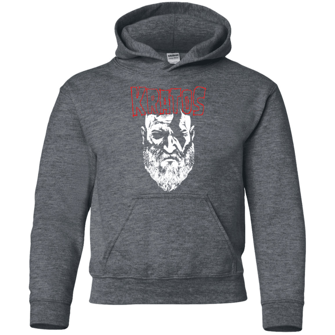 Sweatshirts Dark Heather / YS Kratos Danzig Youth Hoodie