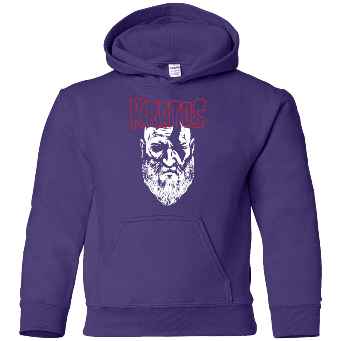 Sweatshirts Purple / YS Kratos Danzig Youth Hoodie