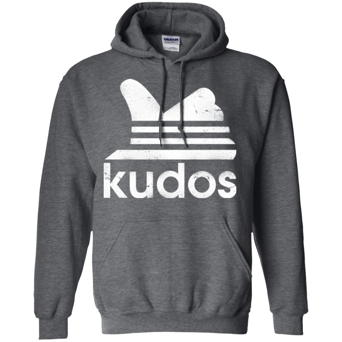 Sweatshirts Dark Heather / Small Kudos Pullover Hoodie