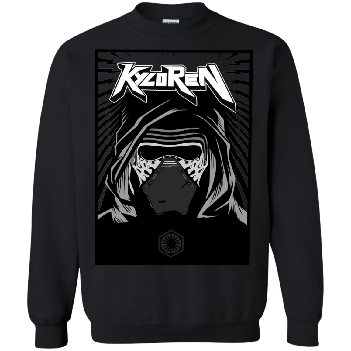 Sweatshirts Black / S Kylo Rock Crewneck Sweatshirt