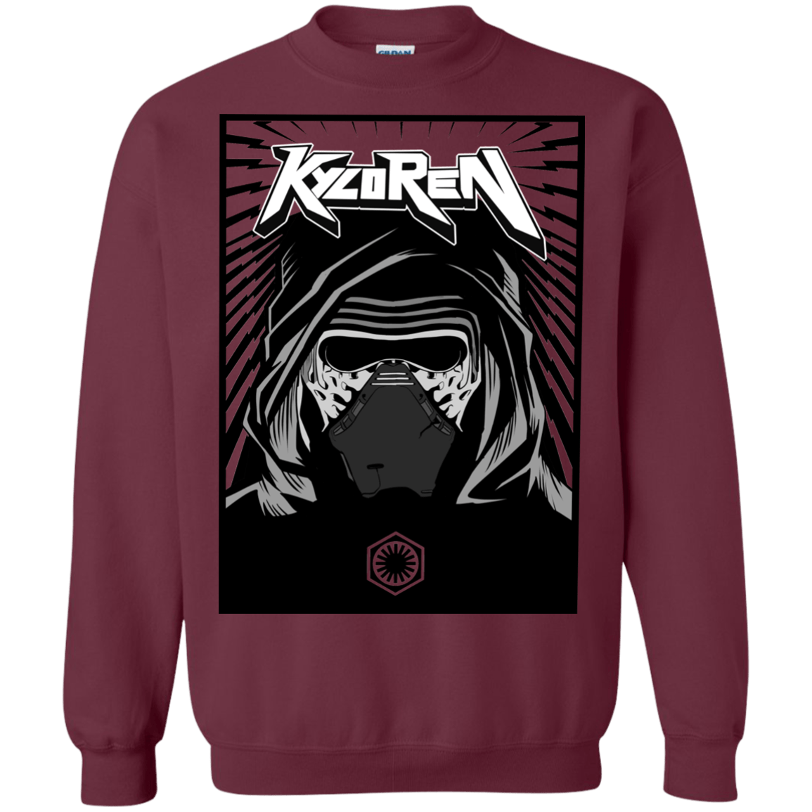 Sweatshirts Maroon / S Kylo Rock Crewneck Sweatshirt