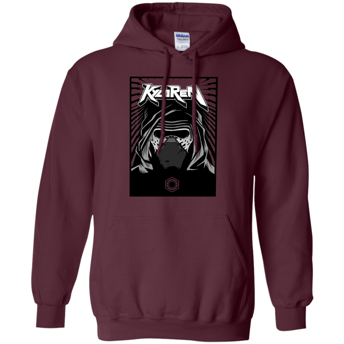 Sweatshirts Maroon / S Kylo Rock Pullover Hoodie