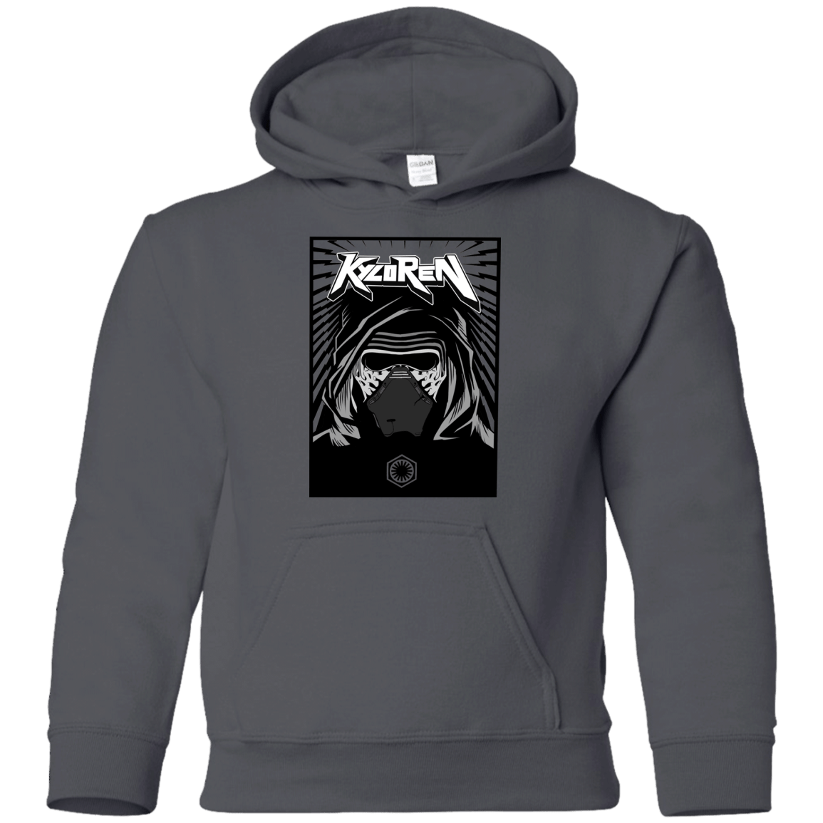 Sweatshirts Charcoal / YS Kylo Rock Youth Hoodie