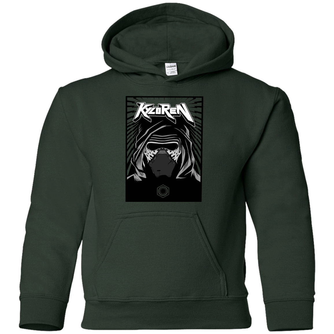 Sweatshirts Forest Green / YS Kylo Rock Youth Hoodie
