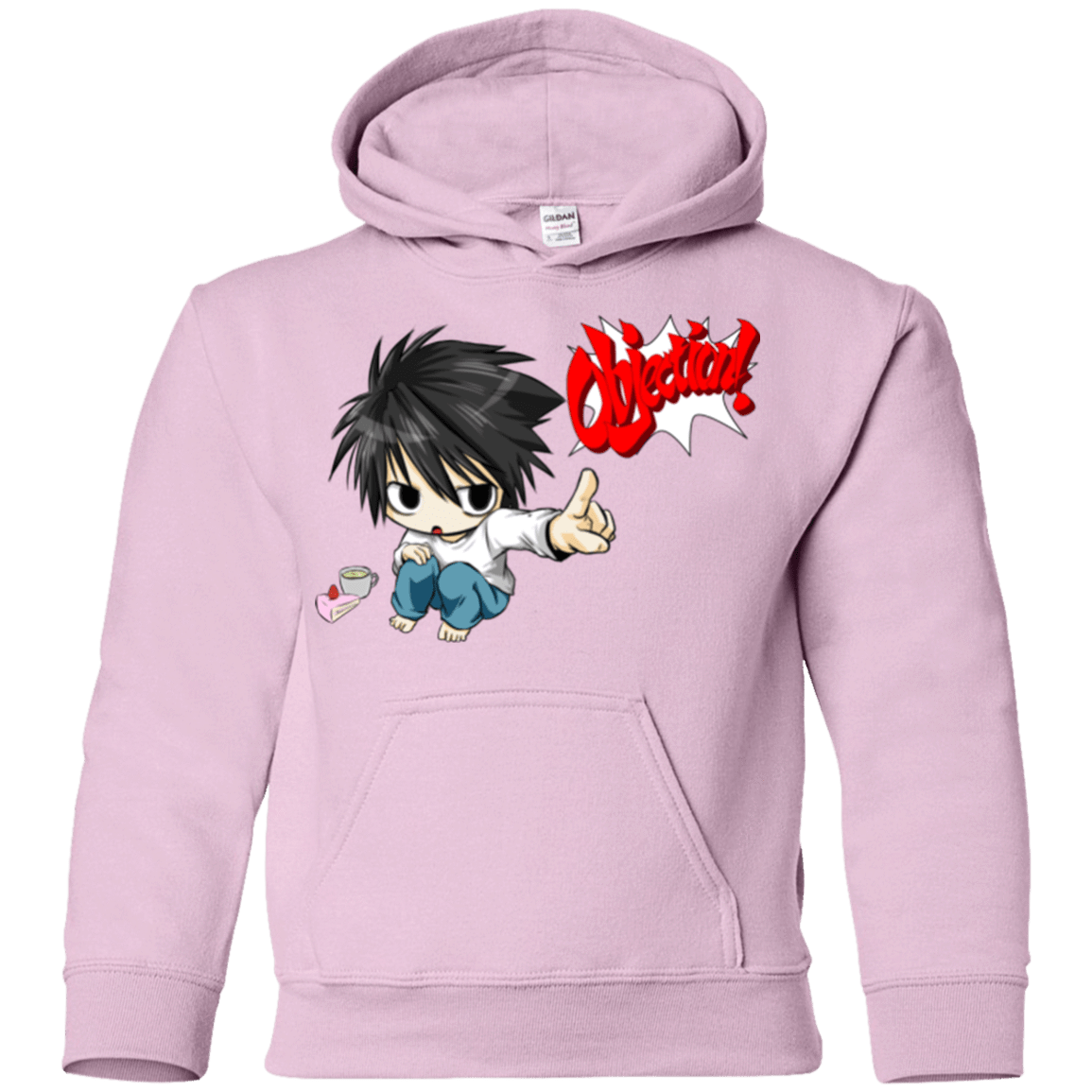 Sweatshirts Light Pink / YS L Objection! Youth Hoodie