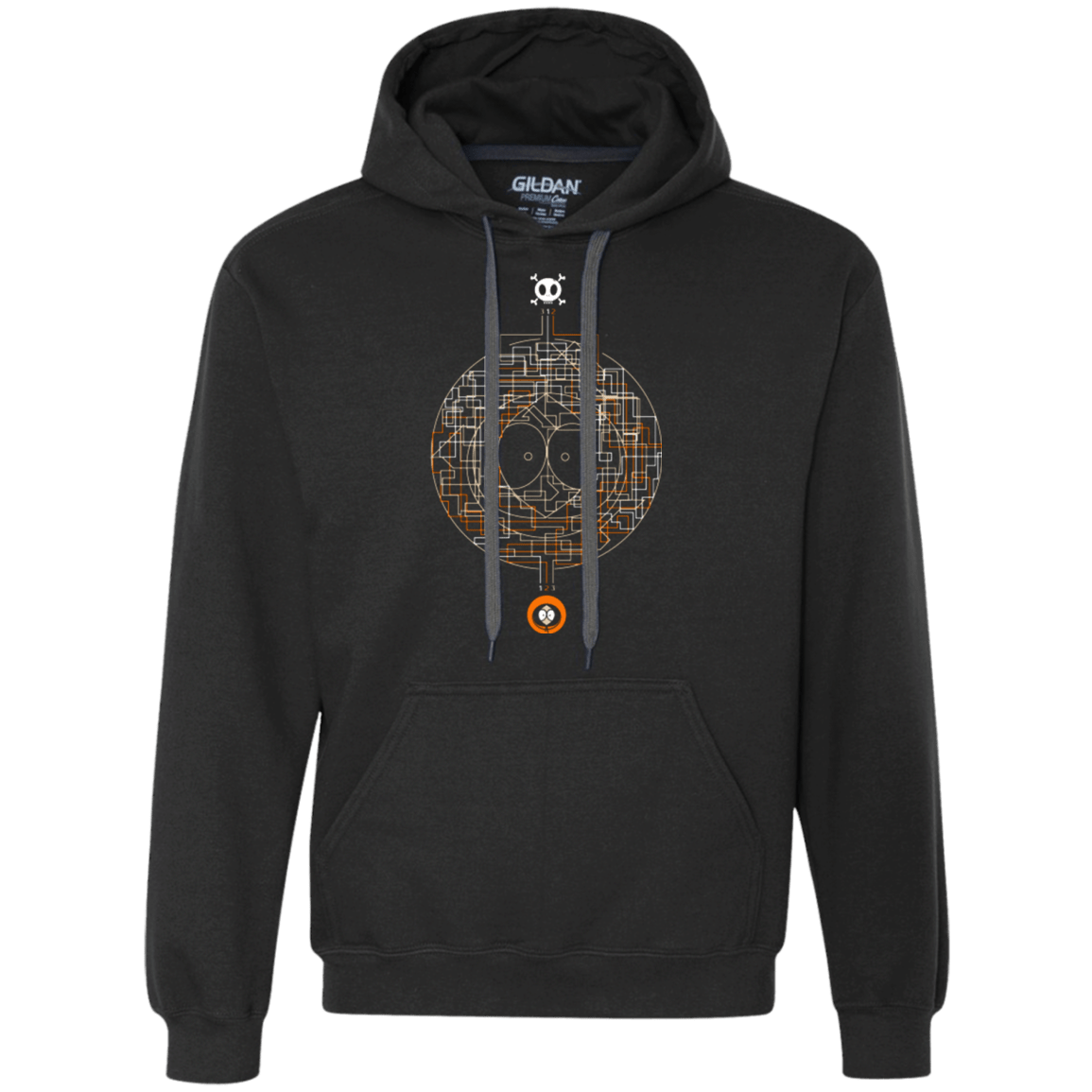 Sweatshirts Black / Small LABYRINTH OF DEATH Premium Fleece Hoodie