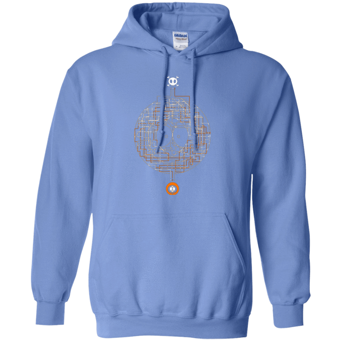 Sweatshirts Carolina Blue / Small LABYRINTH OF DEATH Pullover Hoodie