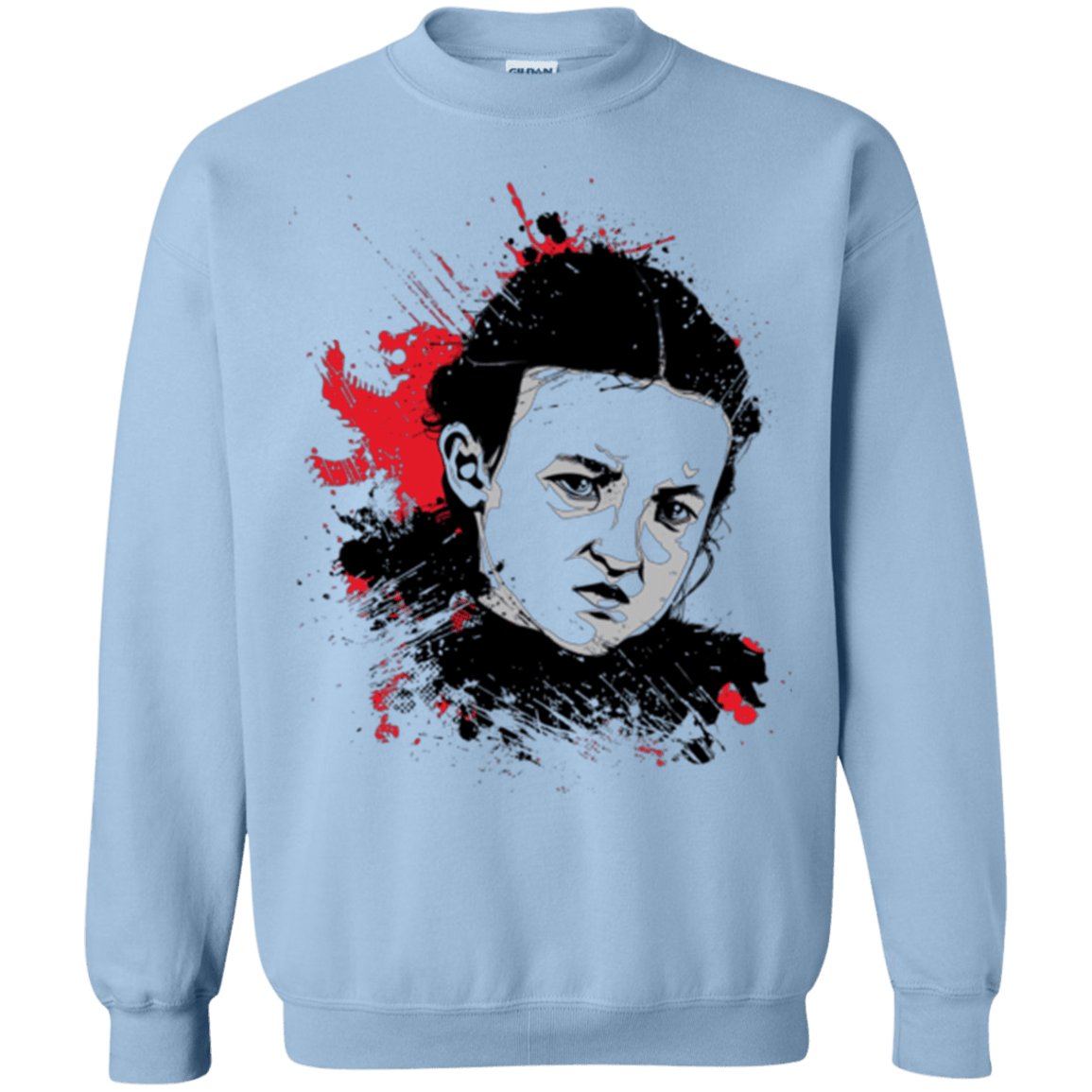 Sweatshirts Light Blue / Small LADY MORMONT Crewneck Sweatshirt