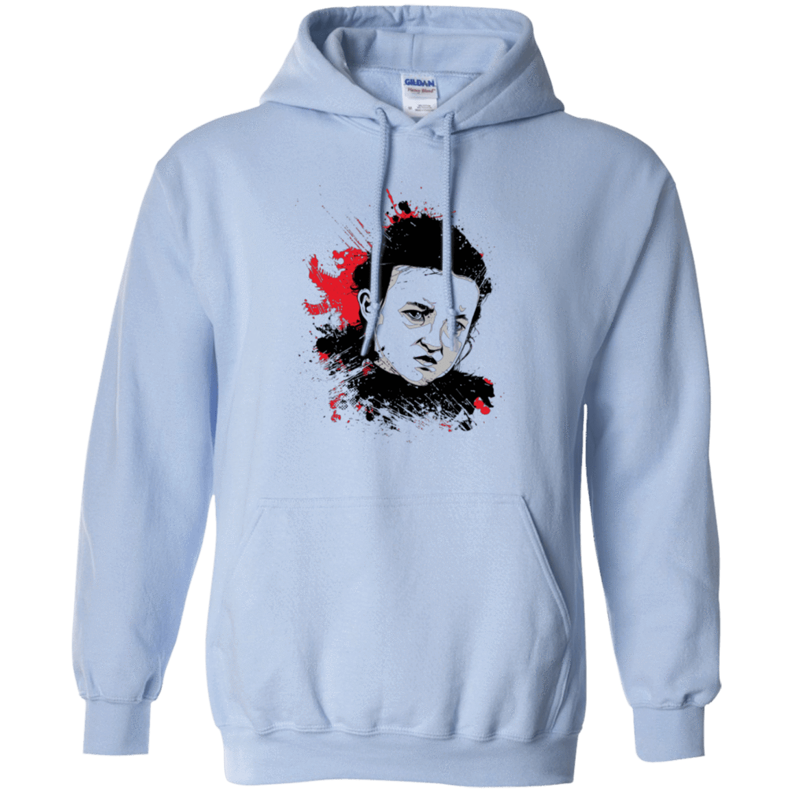 Sweatshirts Light Blue / Small LADY MORMONT Pullover Hoodie