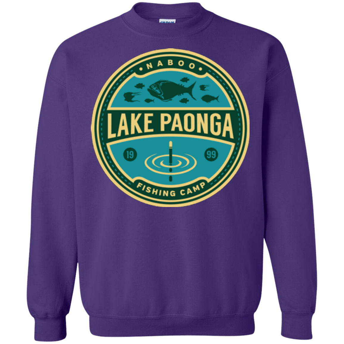 Sweatshirts Purple / Small Lake Paonga Fishing Camp Crewneck Sweatshirt