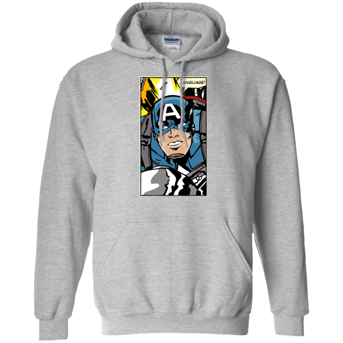 Sweatshirts Sport Grey / S Language Pullover Hoodie