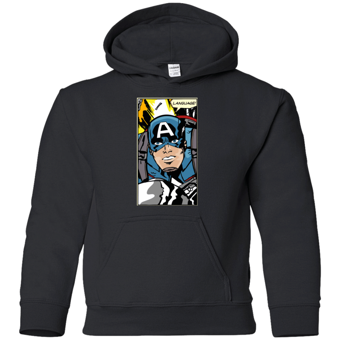 Sweatshirts Black / YS Language Youth Hoodie