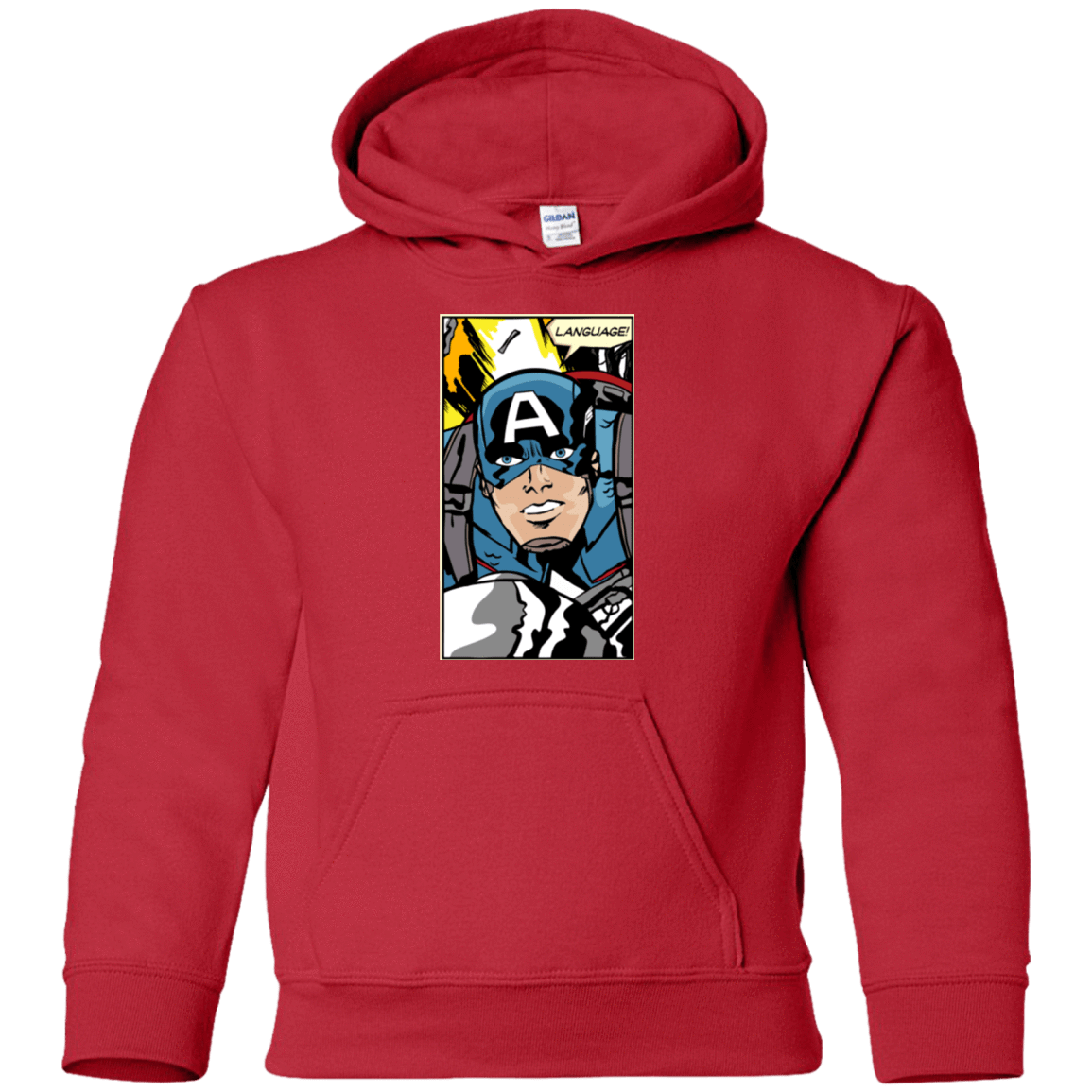 Sweatshirts Red / YS Language Youth Hoodie