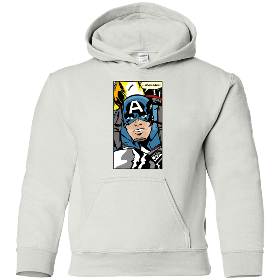 Sweatshirts White / YS Language Youth Hoodie