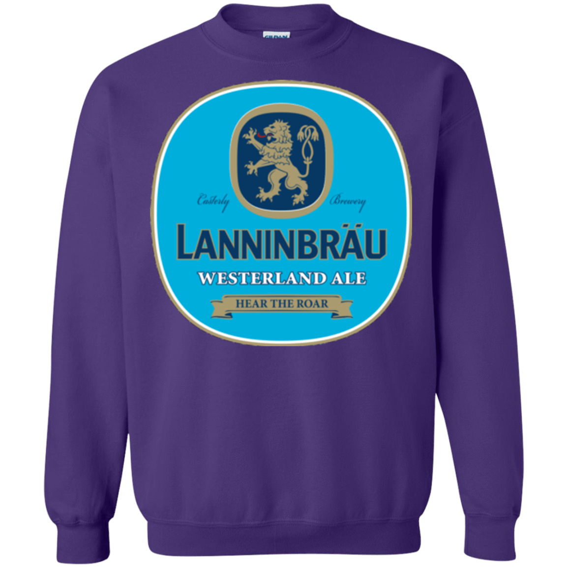 Sweatshirts Purple / Small Lanninbrau Crewneck Sweatshirt