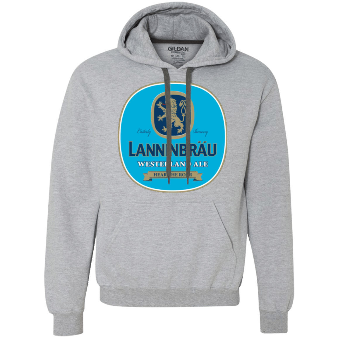 Sweatshirts Sport Grey / Small Lanninbrau Premium Fleece Hoodie
